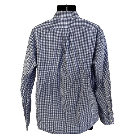 Mens Ralph Lauren Button Down Long Sleeve Shirt Size XL Slim Fit Gingham Check - Picture 7 of 7